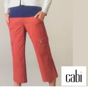 Cabi Crop Pant Burnt Orange Size 16 - New with Tags